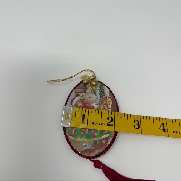 Vintage Handmade Christmas Tree Tassel  Ornament - Picture 6 of 6